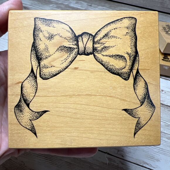 Lot of 20 Christmas PSX Design (1980-1999) Wood Mounted Rubber Stamp Vintage - Picture 10 of 16